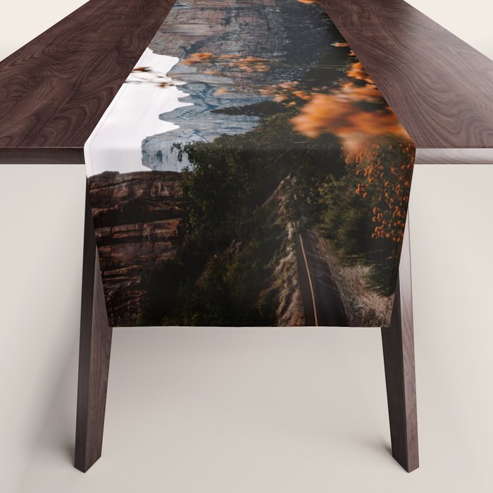Zion Canyon through the Flora Table Runner Gallery Image 1