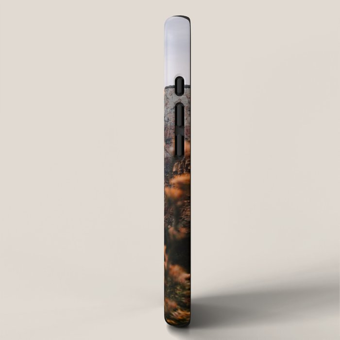 Zion Canyon through the Flora iPhone Case Gallery Image 2
