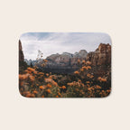 Zion Canyon through the Flora Bath Mat Gallery Image 1