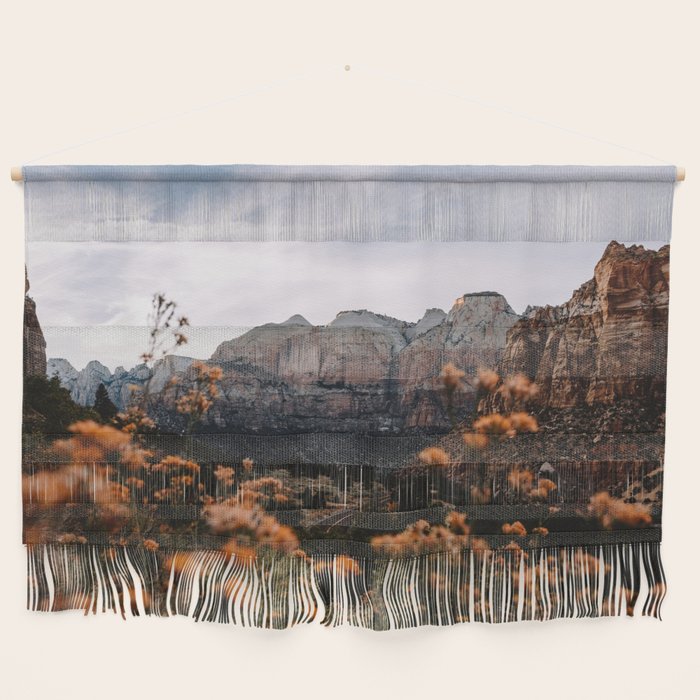 Zion Canyon through the Flora Wall Hanging Gallery Image 1