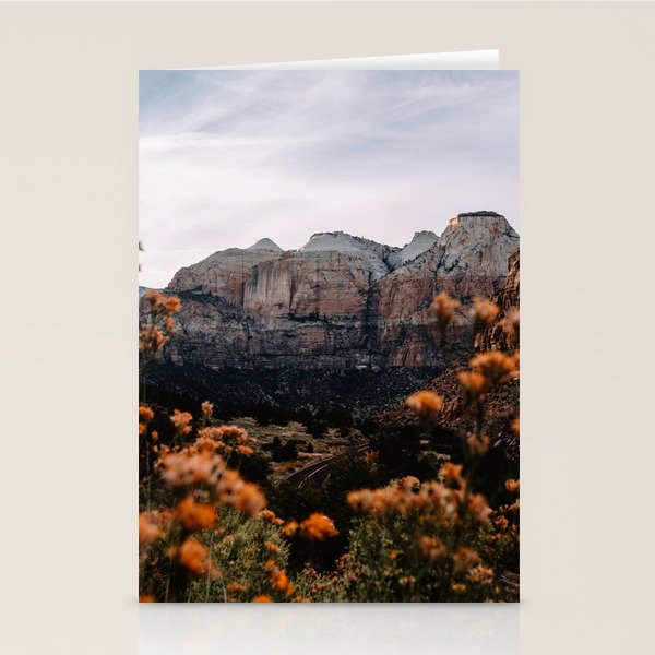 Zion Canyon through the Flora Stationery Card Gallery Image 2
