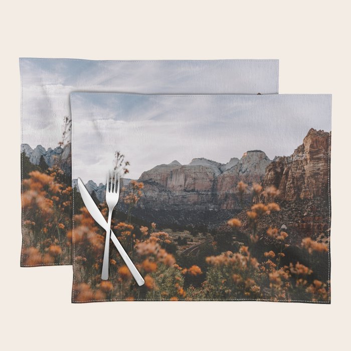 Zion Canyon through the Flora Placemat Gallery Image 1
