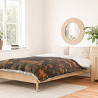 Zion Canyon through the Flora Duvet Cover Gallery Image 2