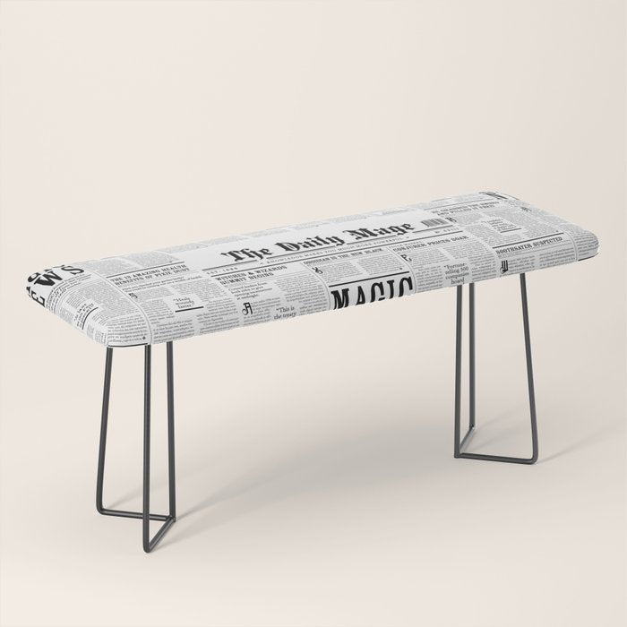 The Daily Mage Fantasy Newspaper Bench Gallery Image 1