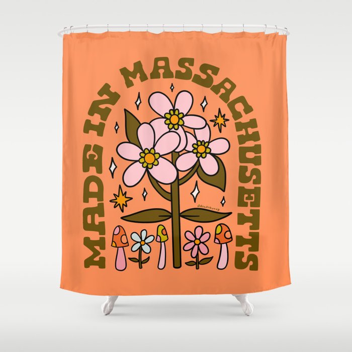 Made In Massachusetts Shower Curtain Gallery Image 1