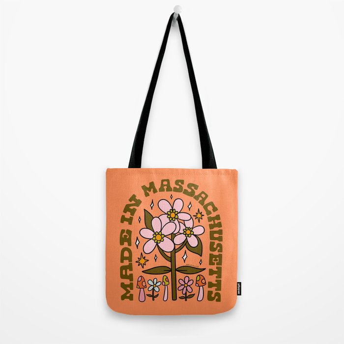 Made In Massachusetts Tote Bag Gallery Image 2