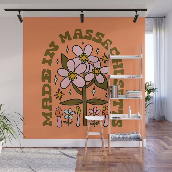 Made In Massachusetts Wall Mural Gallery Image 1