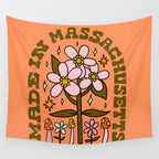 Made In Massachusetts Wall Tapestry Gallery Image 4