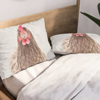 Chicken - Colorful Pillow Sham Gallery Image 2