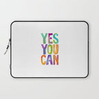 Yes You Can Laptop Sleeve Gallery Image 1