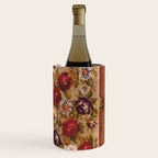 Antique Russian Bessarabian Floral Rug Print Wine Chiller Gallery Image 3