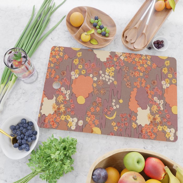 Bohemian Garden Cutting Board Gallery Image 2
