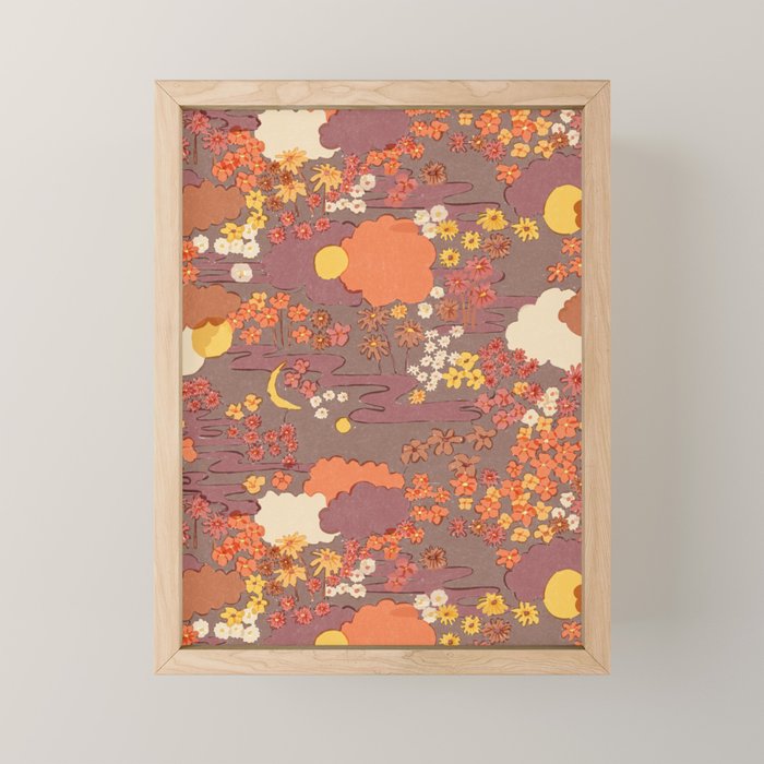 Bohemian Garden Mini Art Print Gallery Image 1