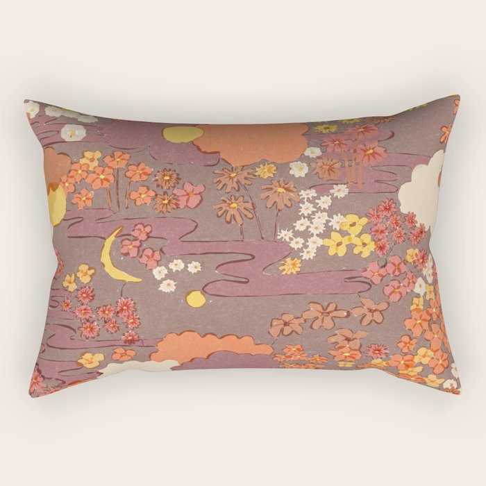 Bohemian Garden Rectangular Pillow Gallery Image 2