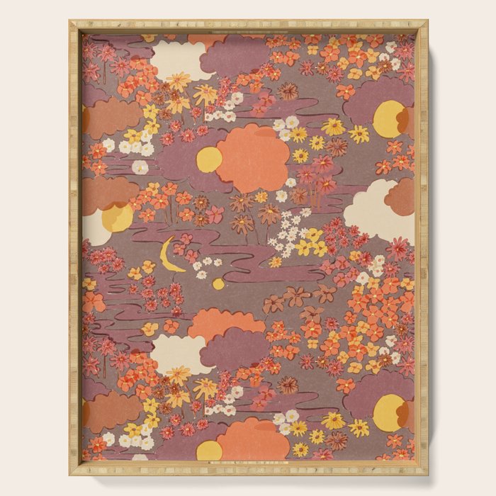 Bohemian Garden Serving Tray Gallery Image 1