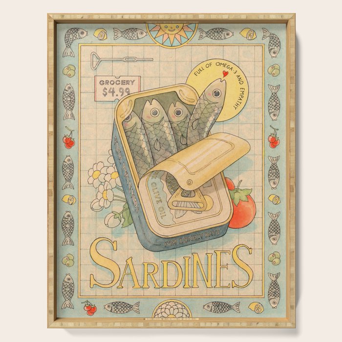 Sardines Serving Tray Gallery Image 1