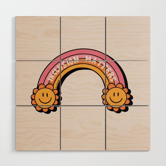 Inclusion Matters Wood Wall Art Gallery Image 1