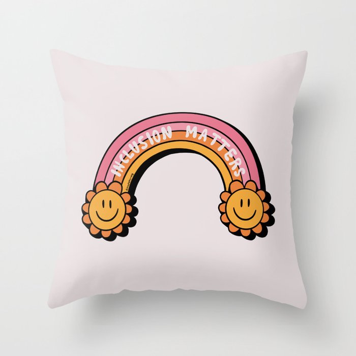 Inclusion Matters Throw Pillow Gallery Image 6