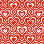 Sweethearts - red, pink, and white  Coffee Mug Gallery Image 2