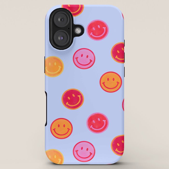 Smiling faces pattern no2 iPhone Case Gallery Image 5