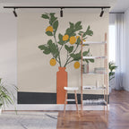 Ripe Lemon Plant Wall Mural Gallery Image 1