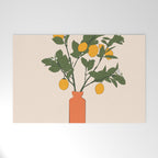 Ripe Lemon Plant Welcome Mat Gallery Image 1