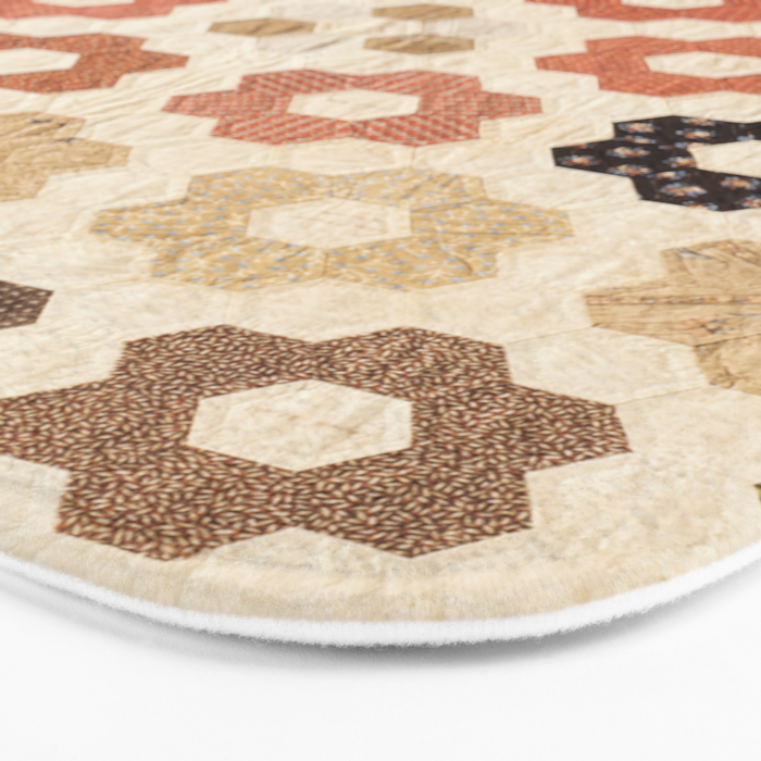 Vintage Multicolor Patchwork Quilt Rug – Society6