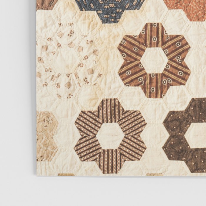 Vintage Multicolor Patchwork Quilt Poster Gallery Image 3
