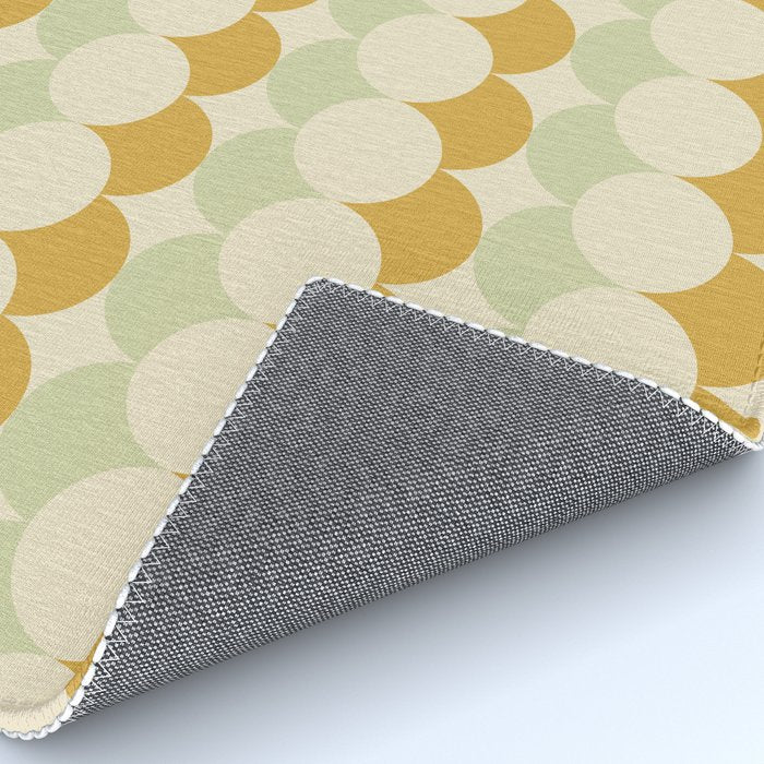 Retro Circular Pattern III Rug Gallery Image 4