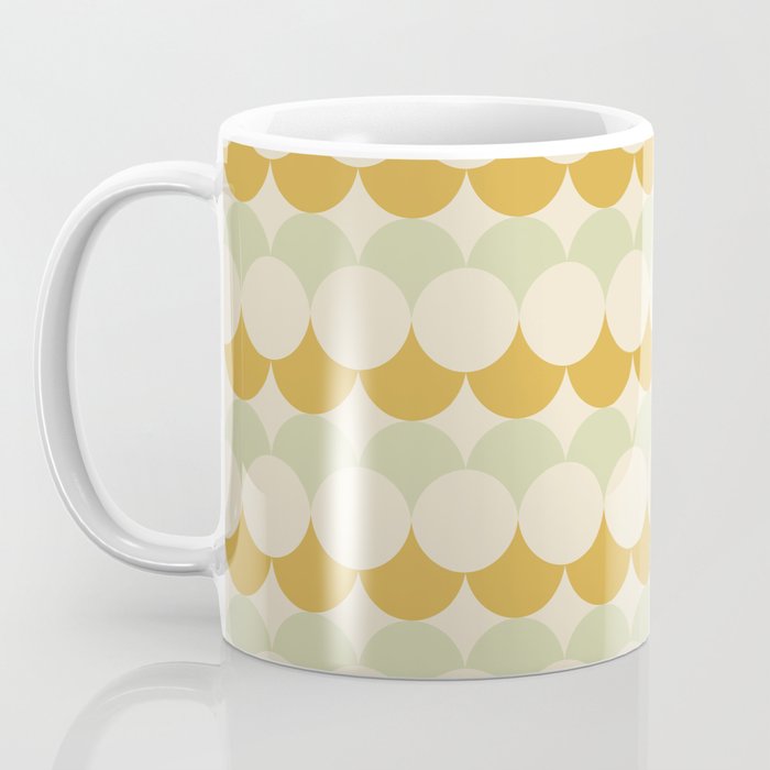 Retro Circular Pattern III Coffee Mug Gallery Image 3