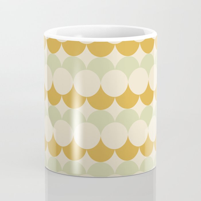 Retro Circular Pattern III Coffee Mug Gallery Image 4