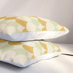 Retro Circular Pattern III Pillow Sham Gallery Image 3