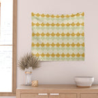 Retro Circular Pattern III Wall Tapestry Gallery Image 2