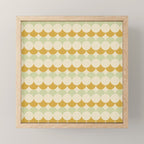 Retro Circular Pattern III Mini Art Print Gallery Image 1