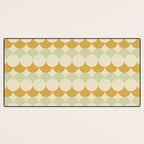 Retro Circular Pattern III Desk Mat Gallery Image 3