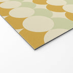Retro Circular Pattern III Welcome Mat Gallery Image 2