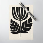 Double Leaf Bell Bloom Wrapping Paper Gallery Image 1