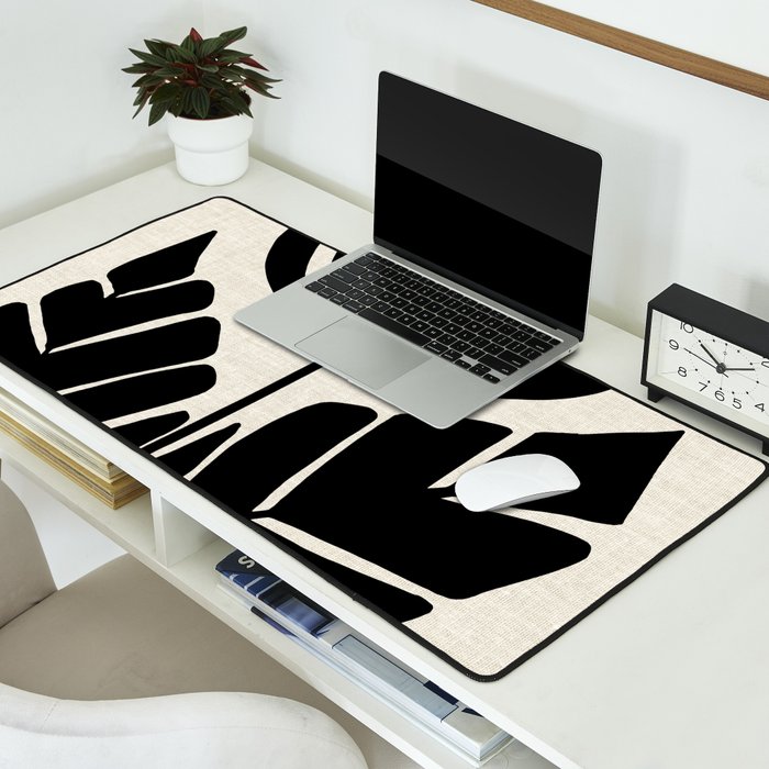 Double Leaf Bell Bloom Desk Mat Gallery Image 2