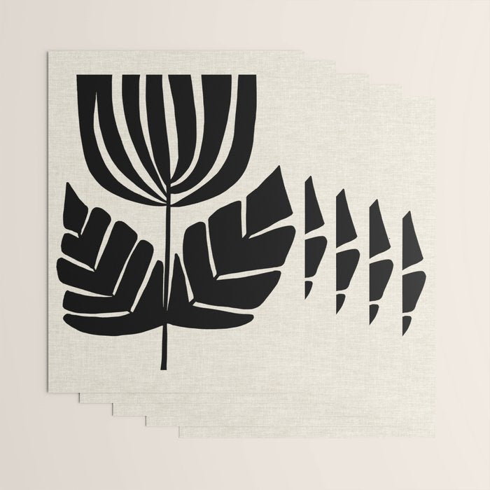 Double Leaf Bell Bloom Wrapping Paper Gallery Image 3