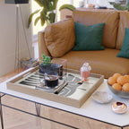Double Leaf Bell Bloom Serving Tray Gallery Image 2