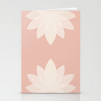 Lotus Flower Minimalism XVI Stationery Card Gallery Image 2