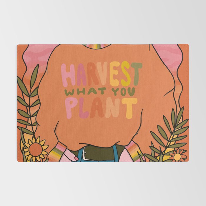 Harvest What You Plant Rug Gallery Image 2