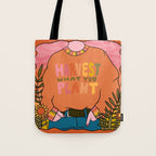 Harvest What You Plant Tote Bag Gallery Image 1