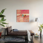 beach life pink Wood Wall Art Gallery Image 2