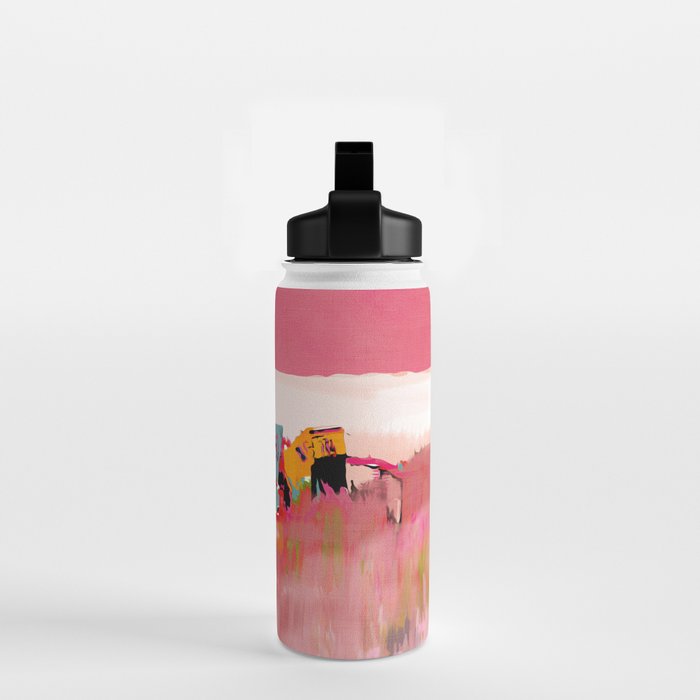 beach life pink Water Bottle Gallery Image 2