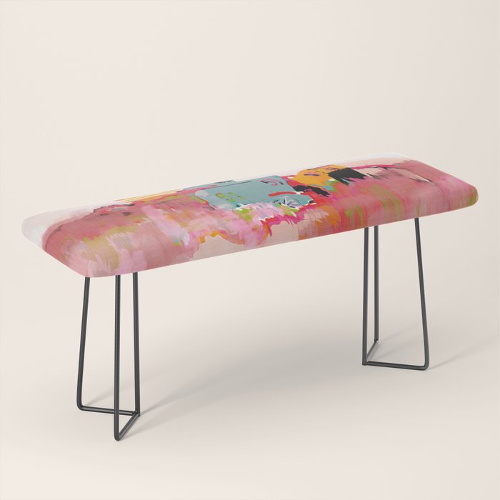 beach life pink Bench Gallery Image 1