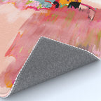 beach life pink Rug Gallery Image 4