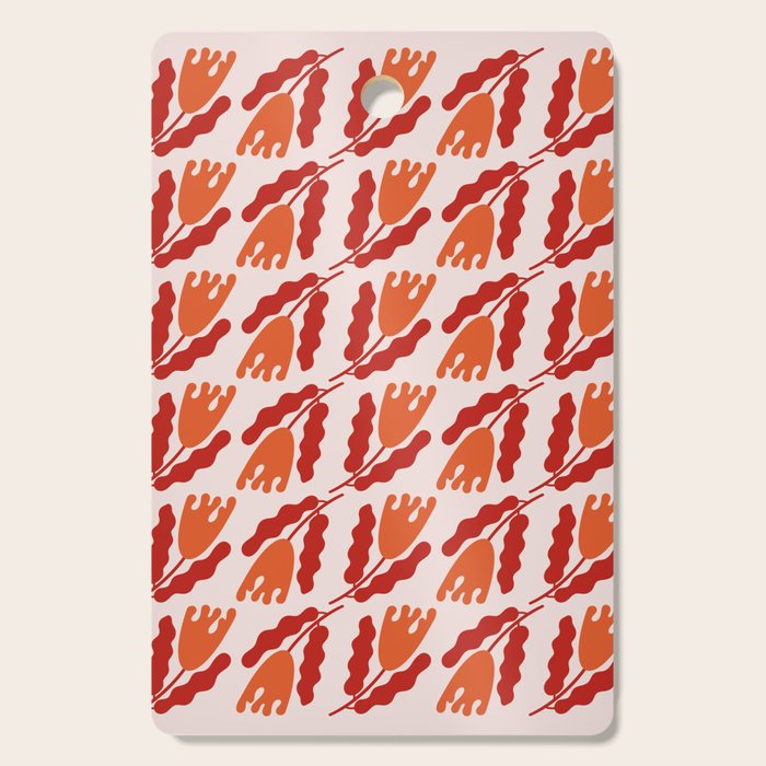 Wavy Flora II Cutting Board Gallery Image 1