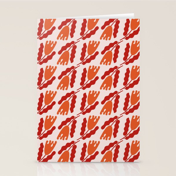 Wavy Flora II Stationery Card Gallery Image 1