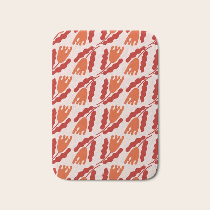 Wavy Flora II Bath Mat Gallery Image 1